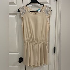 Romper with fun back; purchased from Mint Julep online boutique